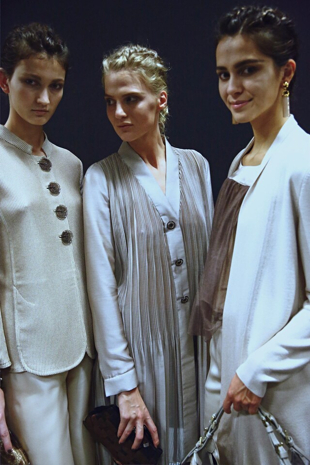 Backstage Giorgio Armani SS15 Milan Paolo Musa 4