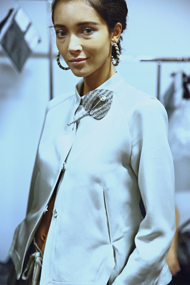 Backstage Giorgio Armani SS15 Milan Paolo Musa 12