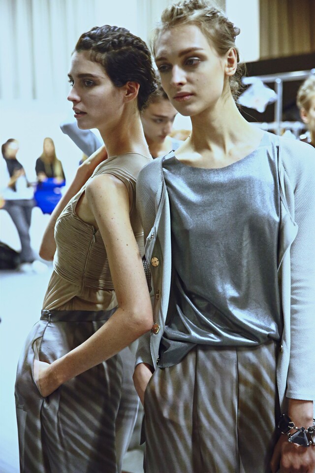 Backstage Giorgio Armani SS15 Milan Paolo Musa 20