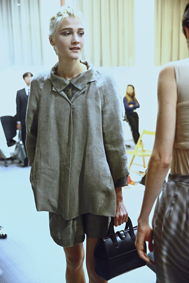 Backstage Giorgio Armani SS15 Milan Paolo Musa 21