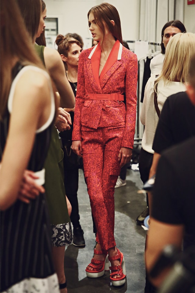 Backstage at Iceberg SS15 4