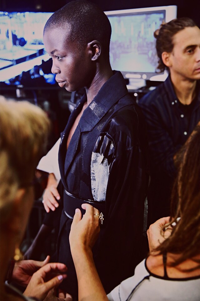 Backstage Antonio Marras SS15 Milan Paolo Musa 21