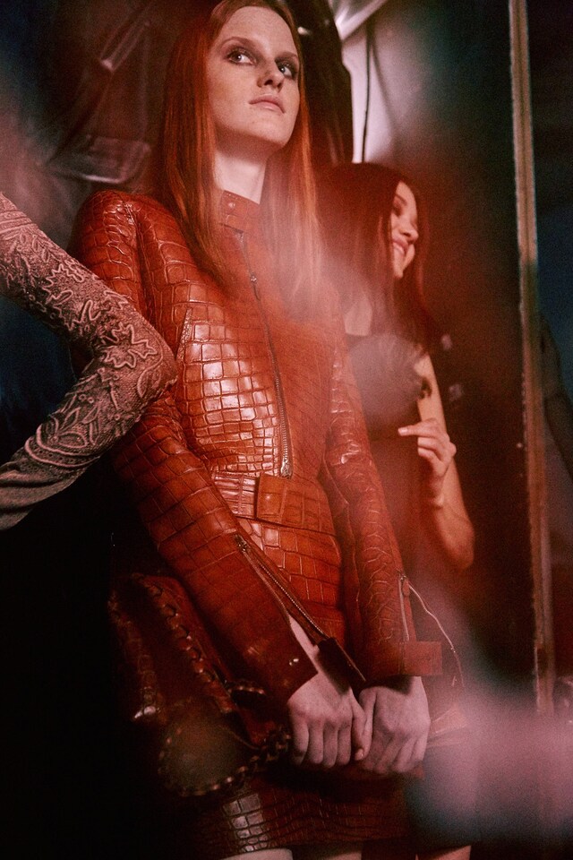 Backstage Roberto Cavalli SS15 Milan Lea Colombo 1