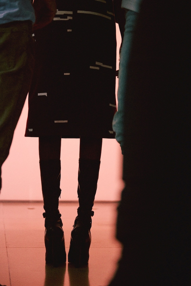 Backstage at Jil Sander SS15 18