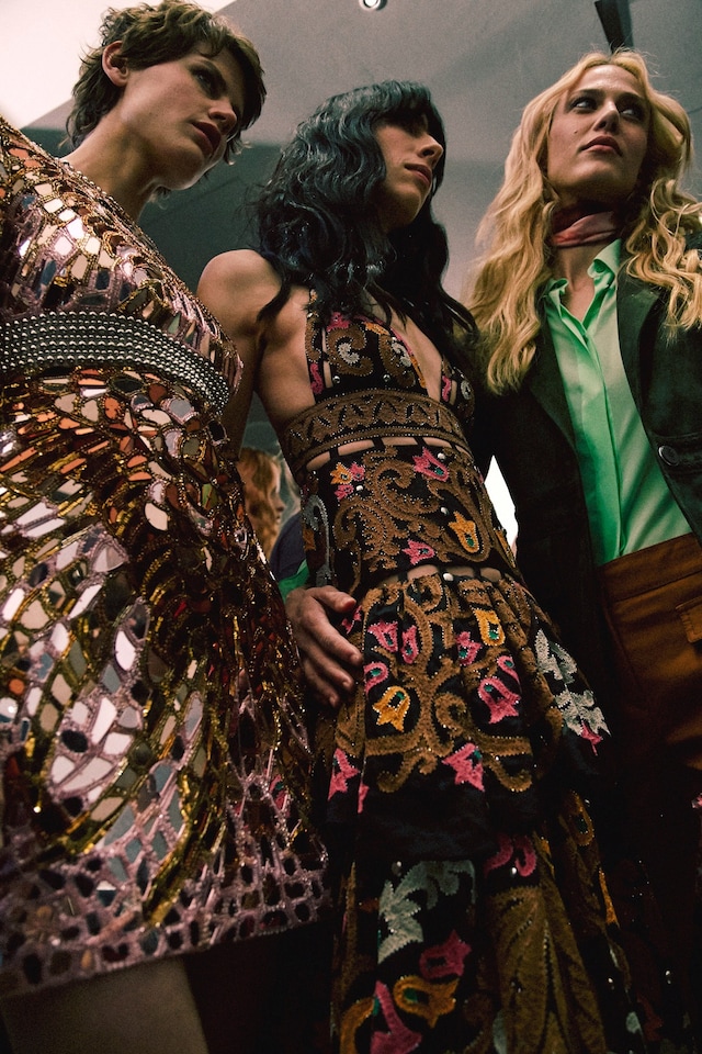 Emilio Pucci SS15 Dazed backstage 8