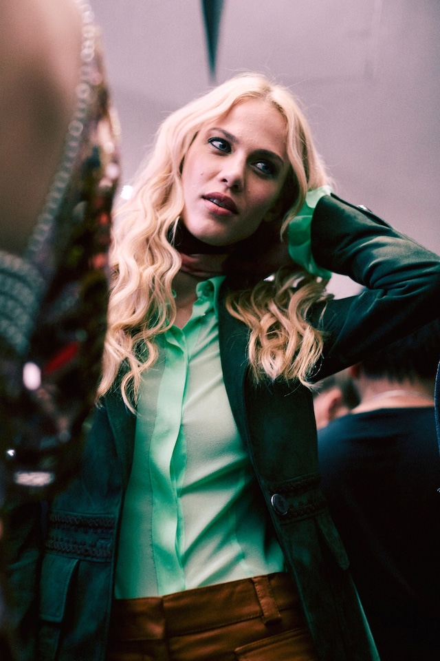 Emilio Pucci SS15 Dazed backstage 3
