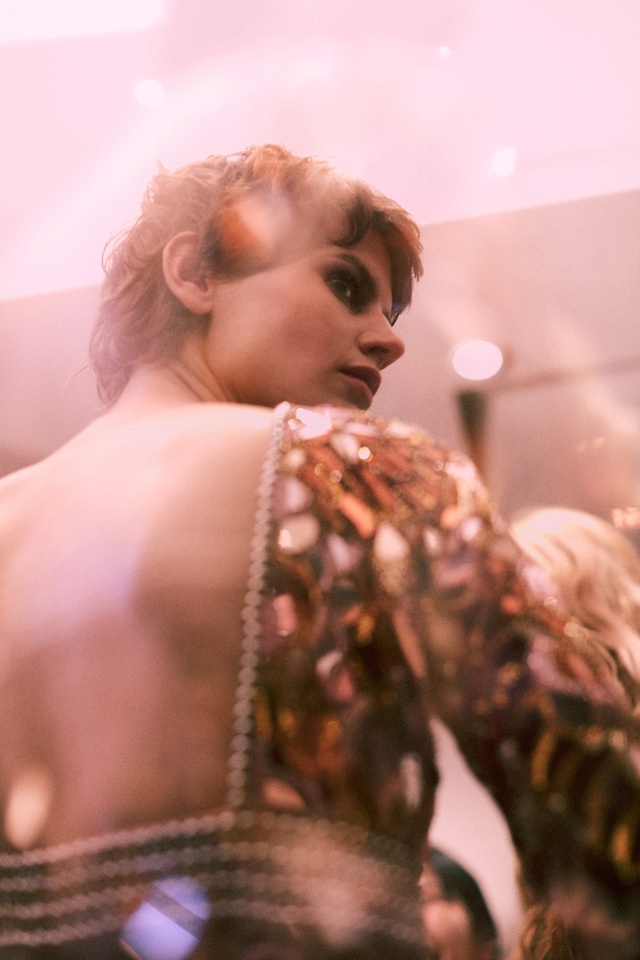 Emilio Pucci SS15 Dazed backstage 11