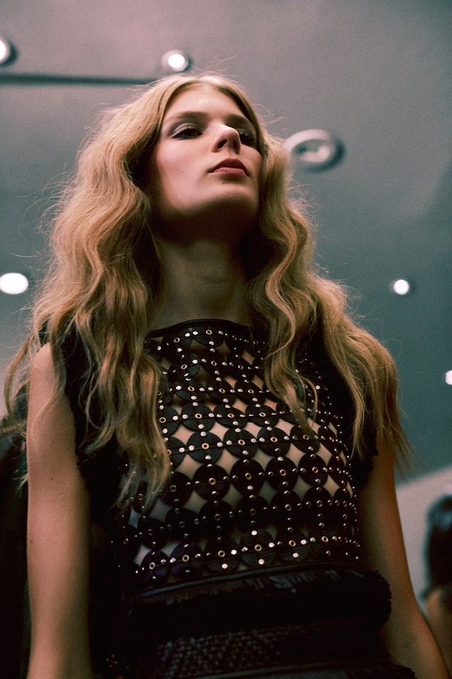 Emilio Pucci SS15 Dazed backstage 10