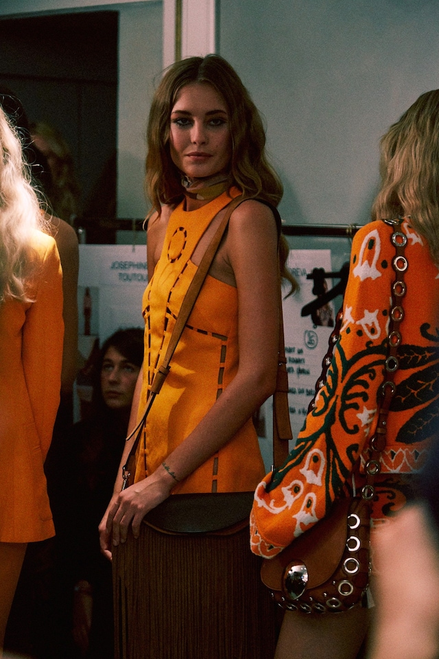 Emilio Pucci SS15 Dazed backstage 16