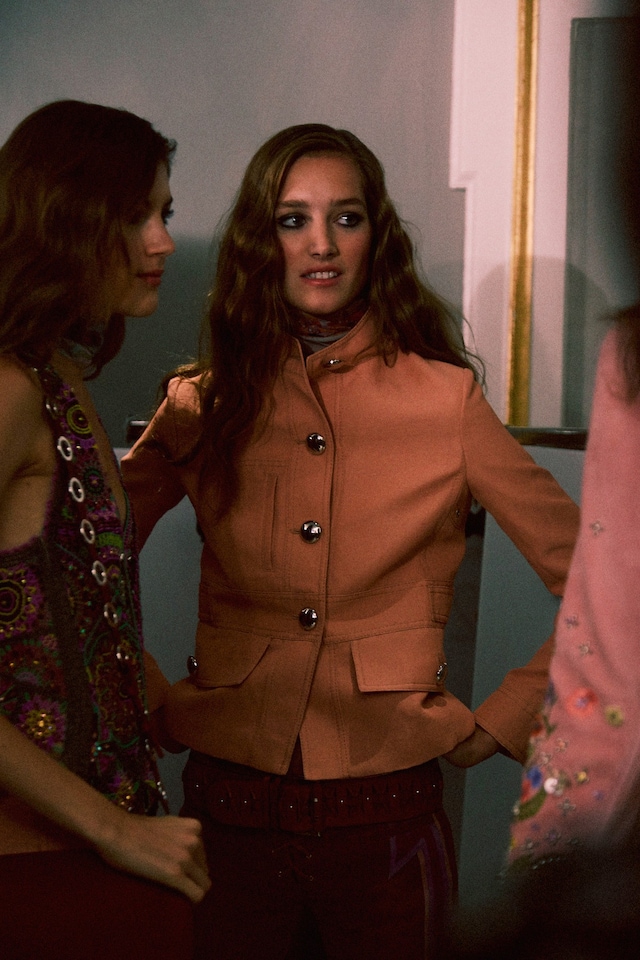 Emilio Pucci SS15 Dazed backstage 18