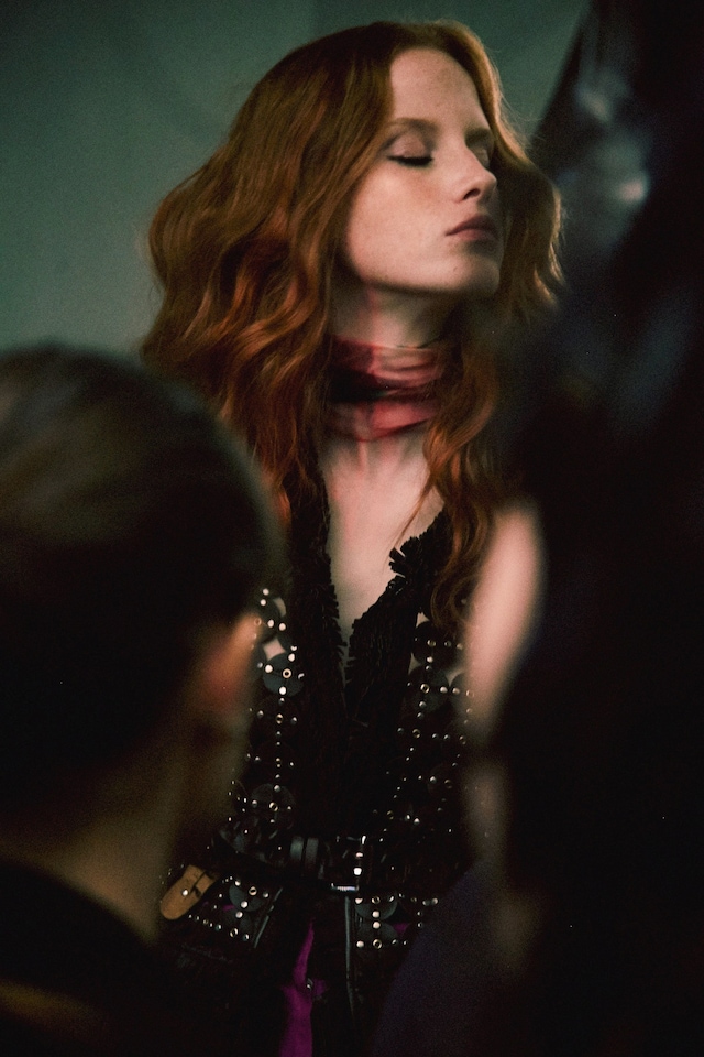 Emilio Pucci SS15 Dazed backstage 6