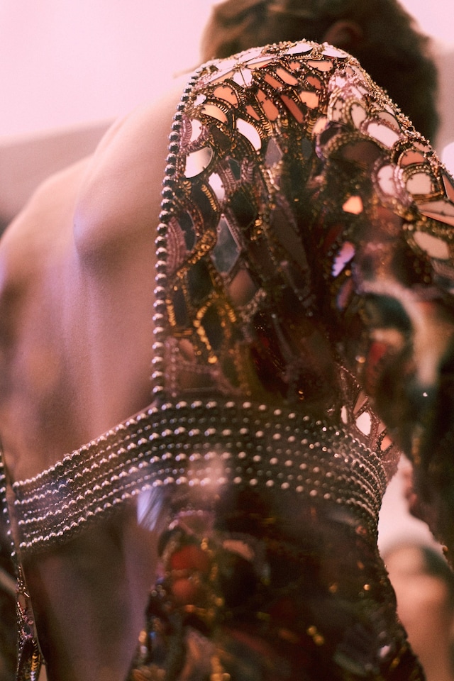 Emilio Pucci SS15 Dazed backstage 19
