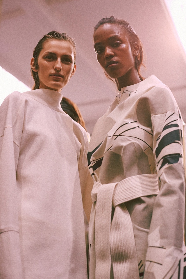 Backstage at Marni SS15 3