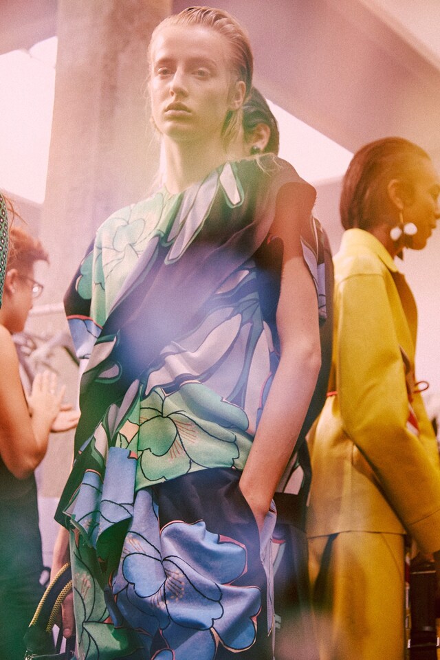 Backstage at Marni SS15 9