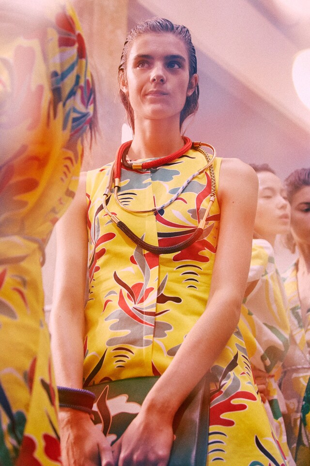 Backstage at Marni SS15 11