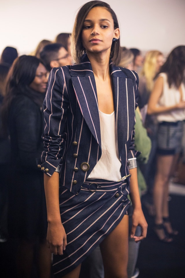 Backstage at Anthony Vaccarello SS15 Paris 5