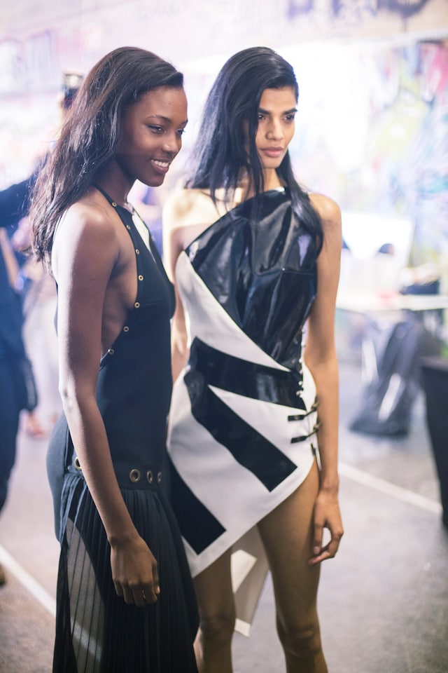 Backstage at Anthony Vaccarello SS15 Paris 0
