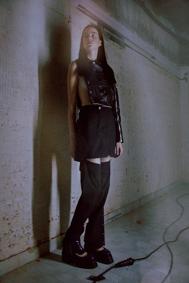 Hood by Air SS15, womenswear, Dazed backstage 5