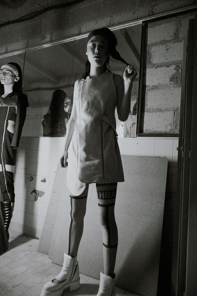 Hood by Air SS15, womenswear, Dazed backstage 12
