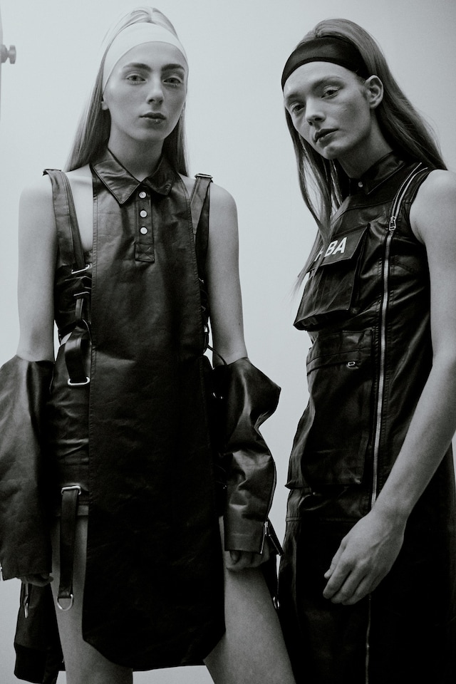 Hood by Air SS15, womenswear, Dazed backstage 4