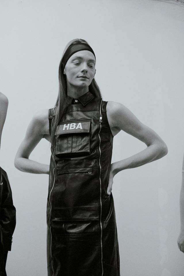Hood by Air SS15, womenswear, Dazed backstage 8