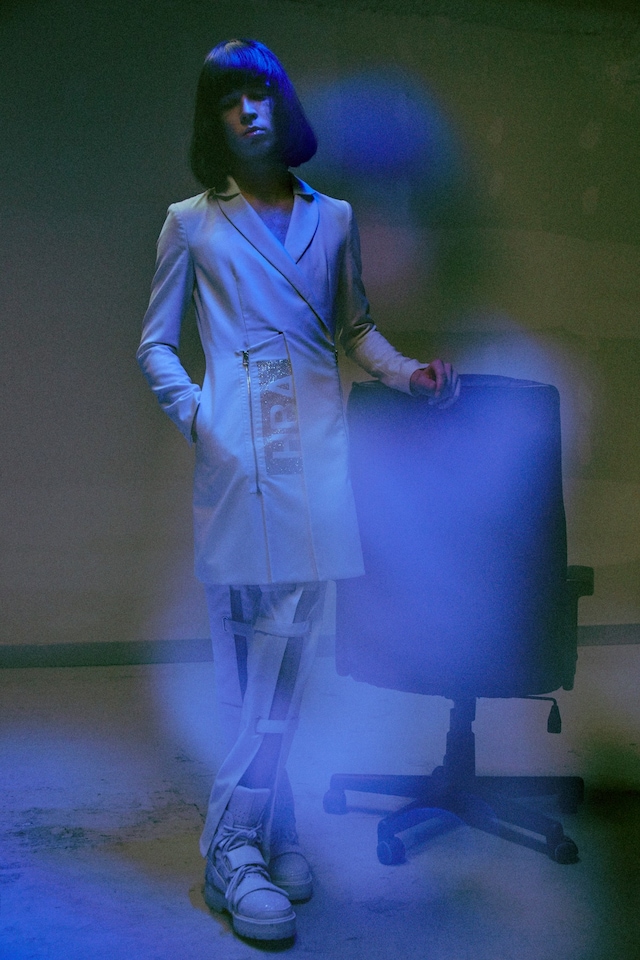 Hood by Air SS15, womenswear, Dazed backstage 27
