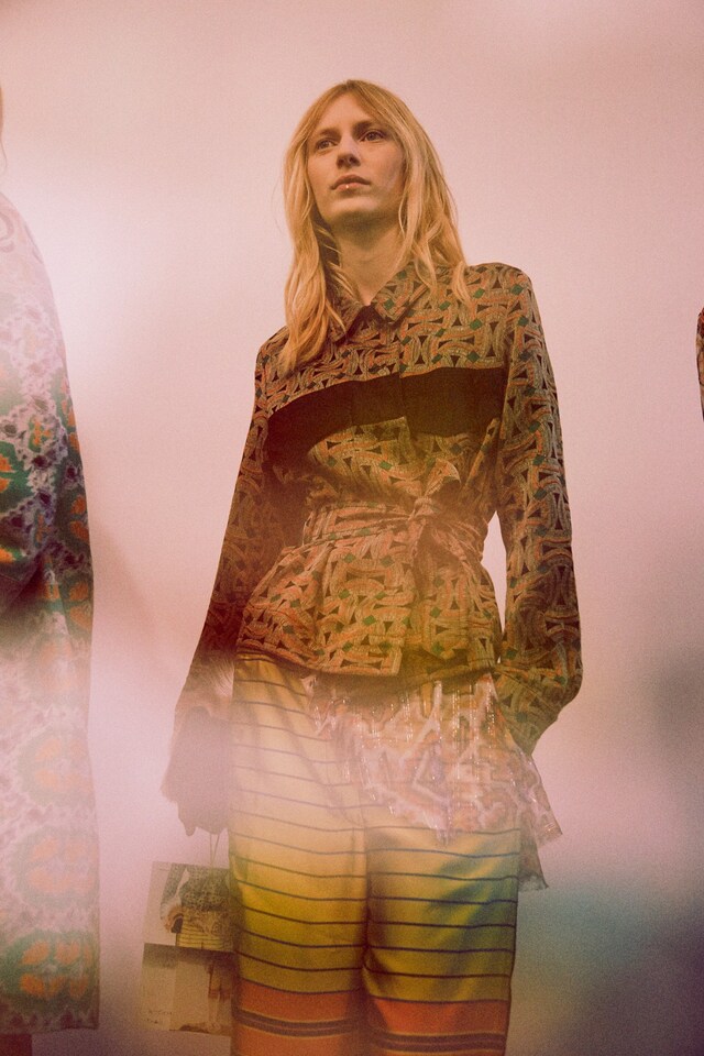 Dries Van Noten SS15, womenswear, Dazed backstage 15