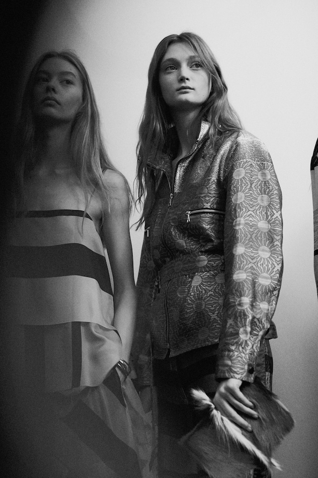 Dries Van Noten SS15, womenswear, Dazed backstage 22