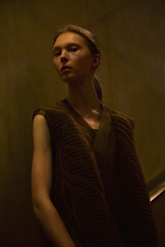 Rick Owens SS15, womenswear, Dazed backstage 4