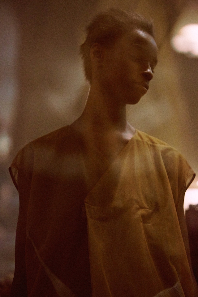 Rick Owens SS15, womenswear, Dazed backstage 12
