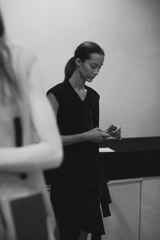Rick Owens SS15, womenswear, Dazed backstage 28
