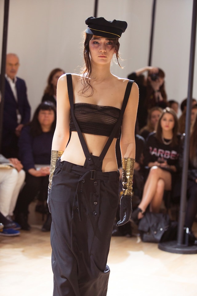 Backstage at Yohji Yamamoto SS15 Dazed 9