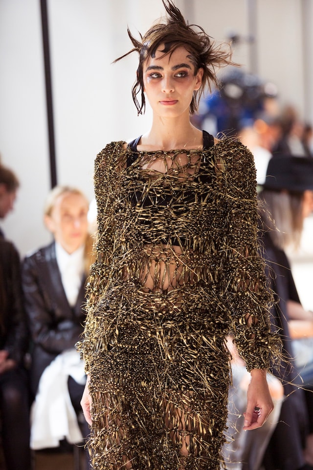 Backstage at Yohji Yamamoto SS15 Dazed 10