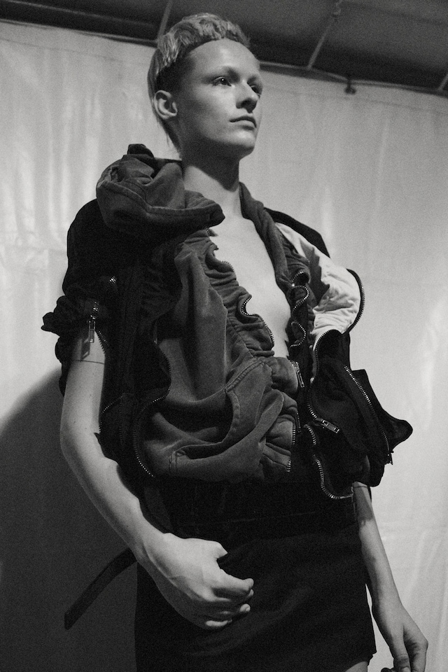 Backstage at Haider Ackermann SS15 Dazed 1