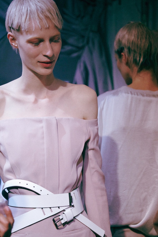 Backstage at Haider Ackermann SS15 Dazed 5