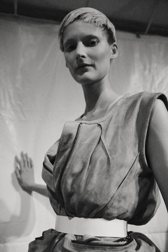 Backstage at Haider Ackermann SS15 Dazed 9