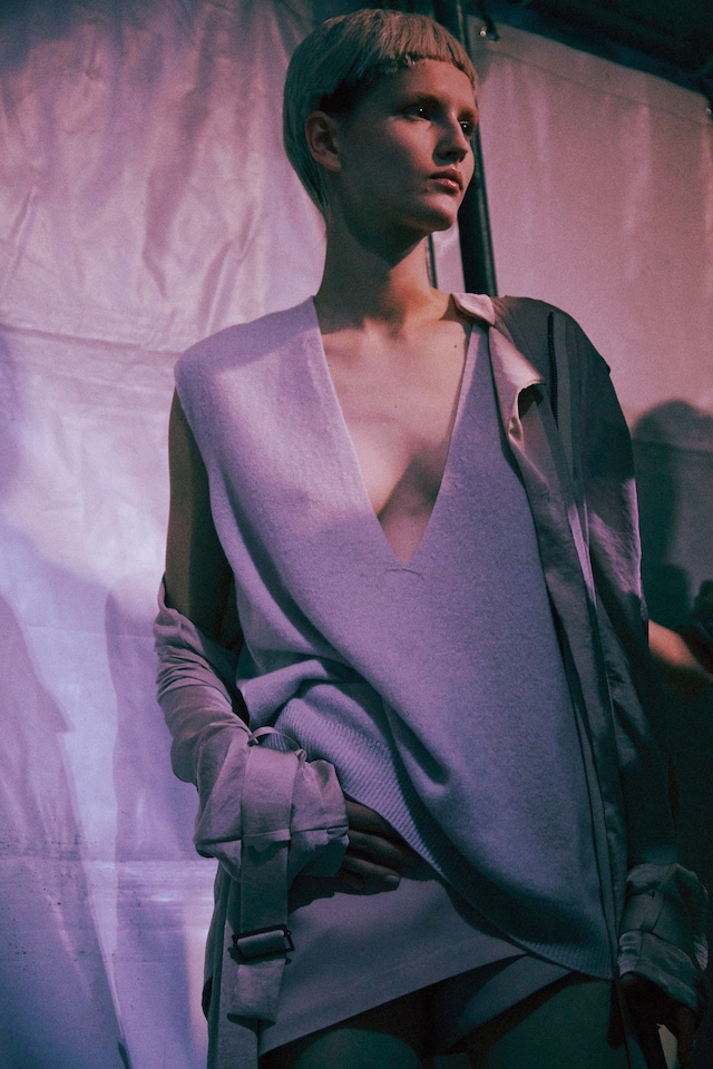 Backstage at Haider Ackermann SS15 Dazed 8
