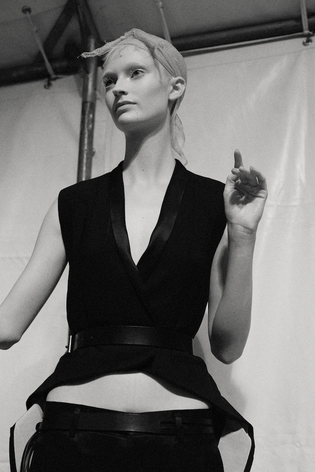 Backstage at Haider Ackermann SS15 Dazed 7