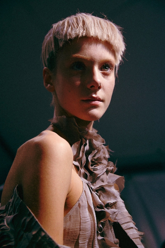 Backstage at Haider Ackermann SS15 Dazed 11