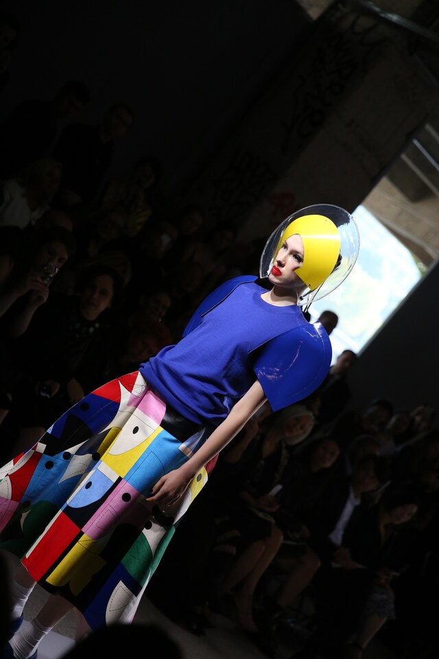 Junya Watanabe SS15, womenswear, Dazed 4
