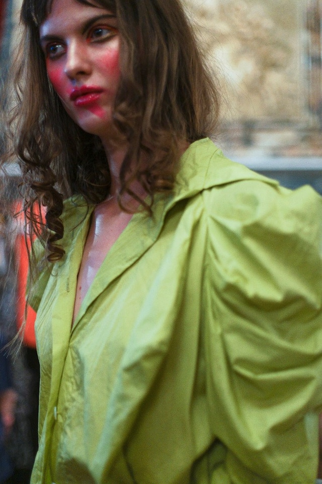 Vivienne Westwood Gold Label SS15, Dazed backstage 6