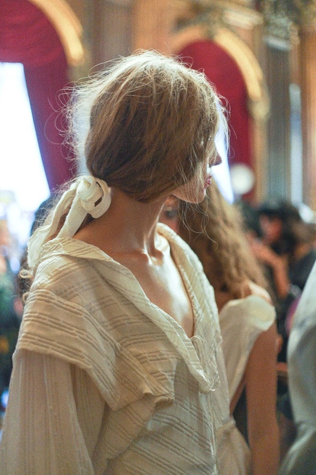 Vivienne Westwood Gold Label SS15, Dazed backstage 8