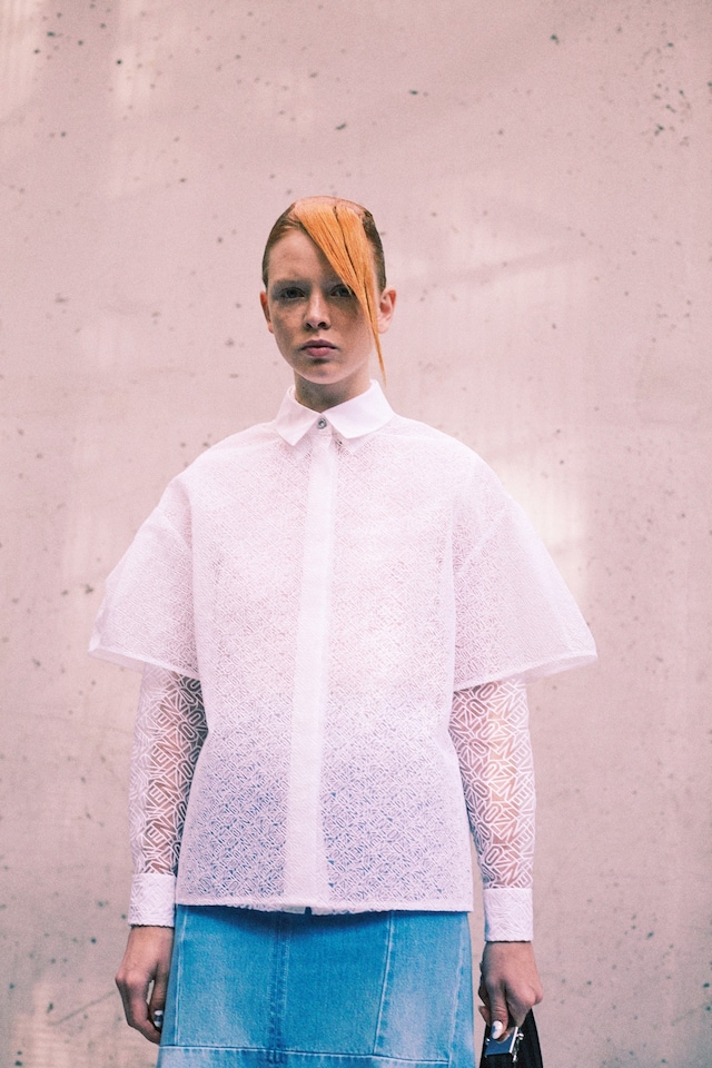 Backstage at Kenzo SS15 Dazed 3