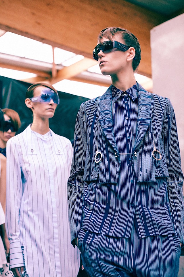 Backstage at Kenzo SS15 Dazed 4