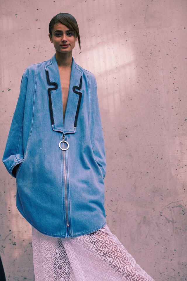 Backstage at Kenzo SS15 Dazed 5