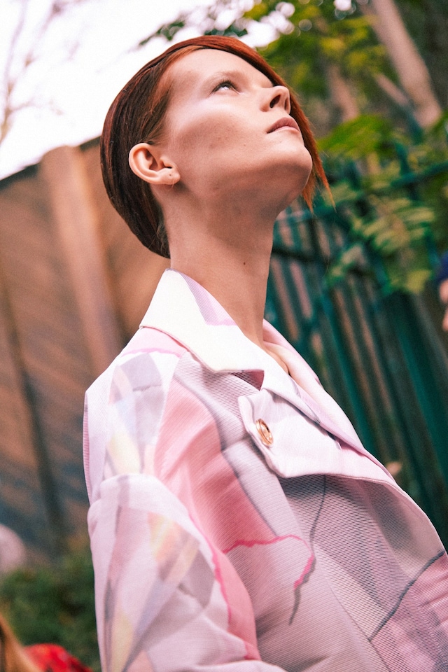 Backstage at Kenzo SS15 Dazed 7