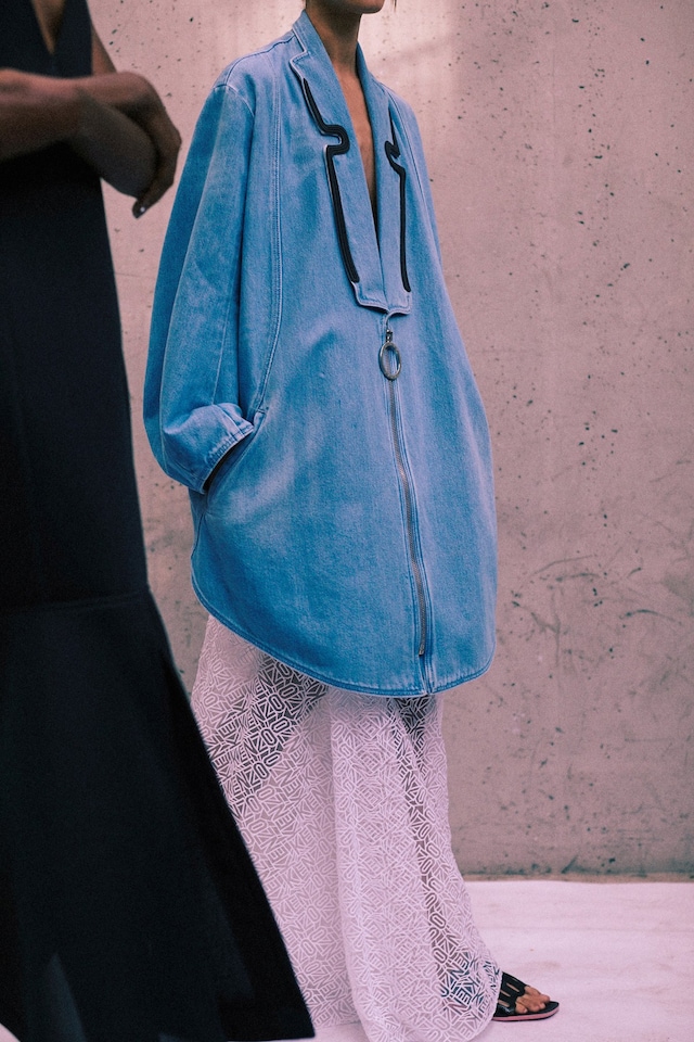 Backstage at Kenzo SS15 Dazed 16