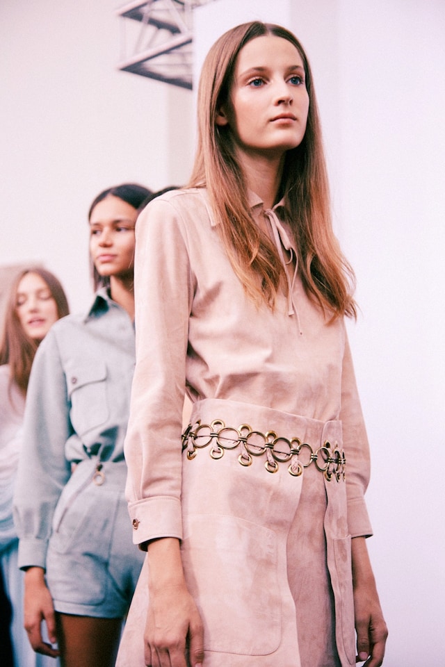 Chloé SS15, womenswear, Dazed backstage 0