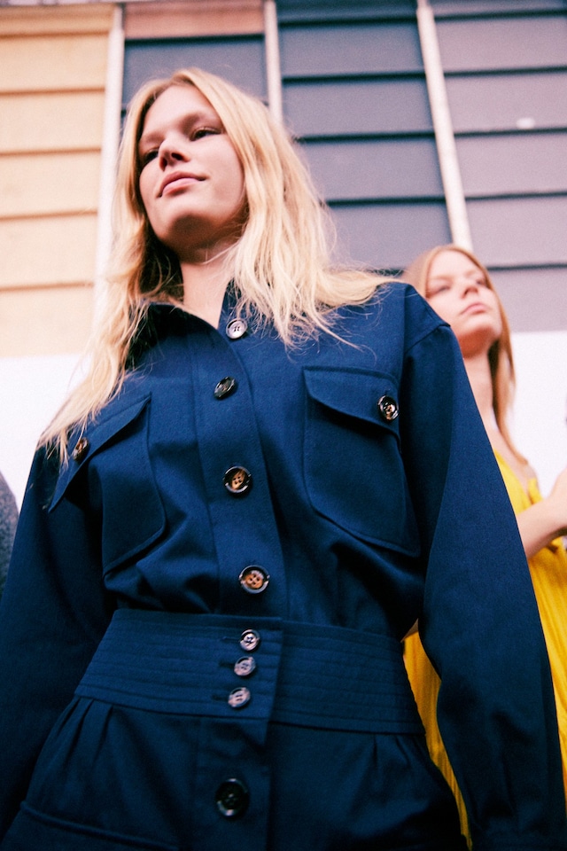 Chloé SS15, womenswear, Dazed backstage 2