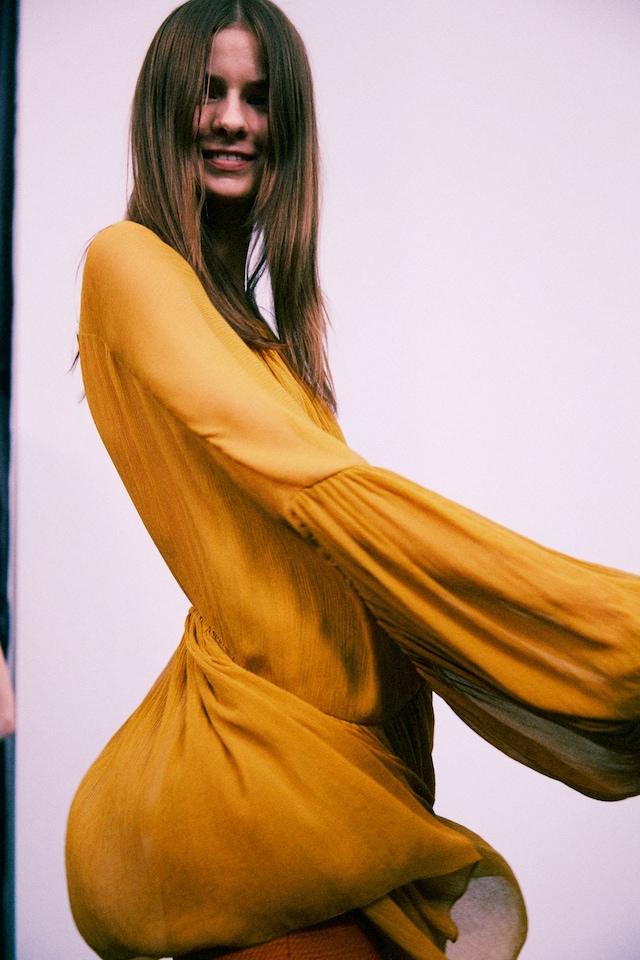 Chloé SS15, womenswear, Dazed backstage 3